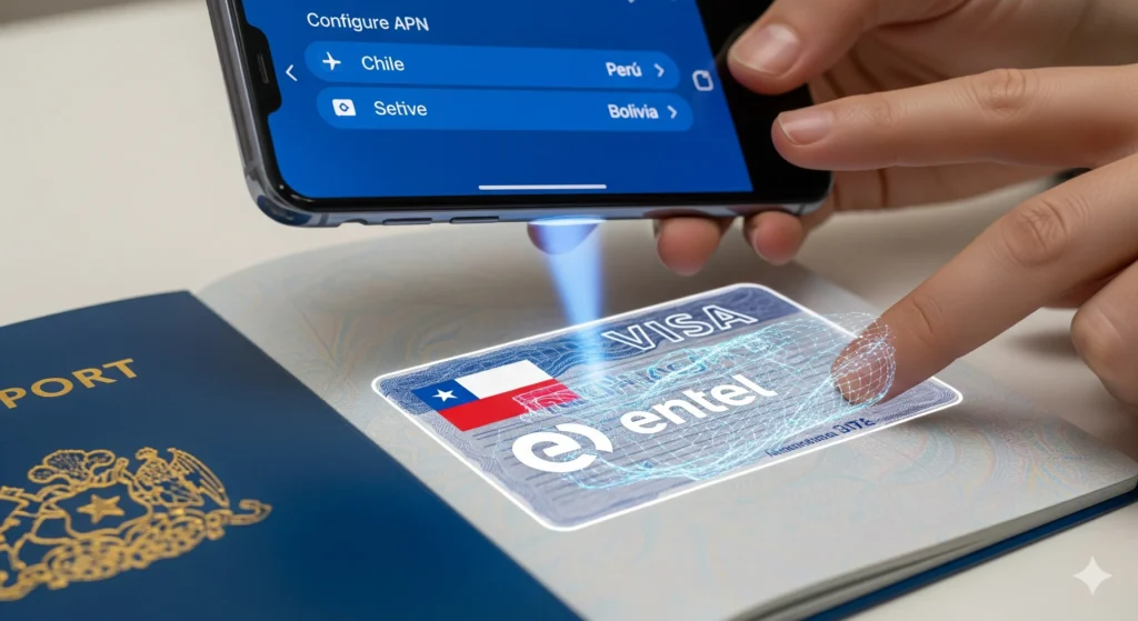 configurar APN de Entel chile